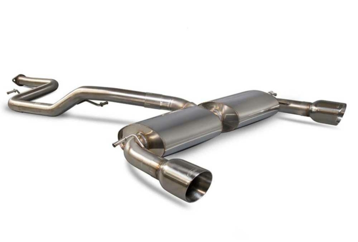 Scorpion Exhausts Ford Focus Mk2 ST 225 63,5Mm Non-Resonated Cat-Back System