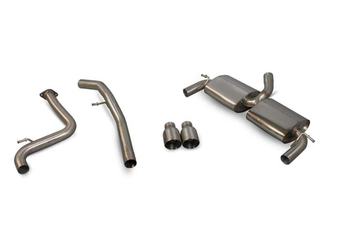 Scorpion Exhausts Ford Focus Mk2 ST 225 63,5Mm Non-Resonated Cat-Back System - Afbeelding 2