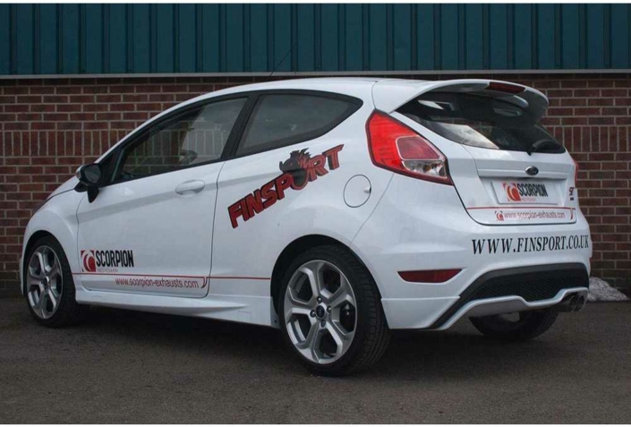 Scorpion Exhausts Ford Fiesta Mk7 ST 180 76Mm Non-Resonated Cat-Back System - Afbeelding 2