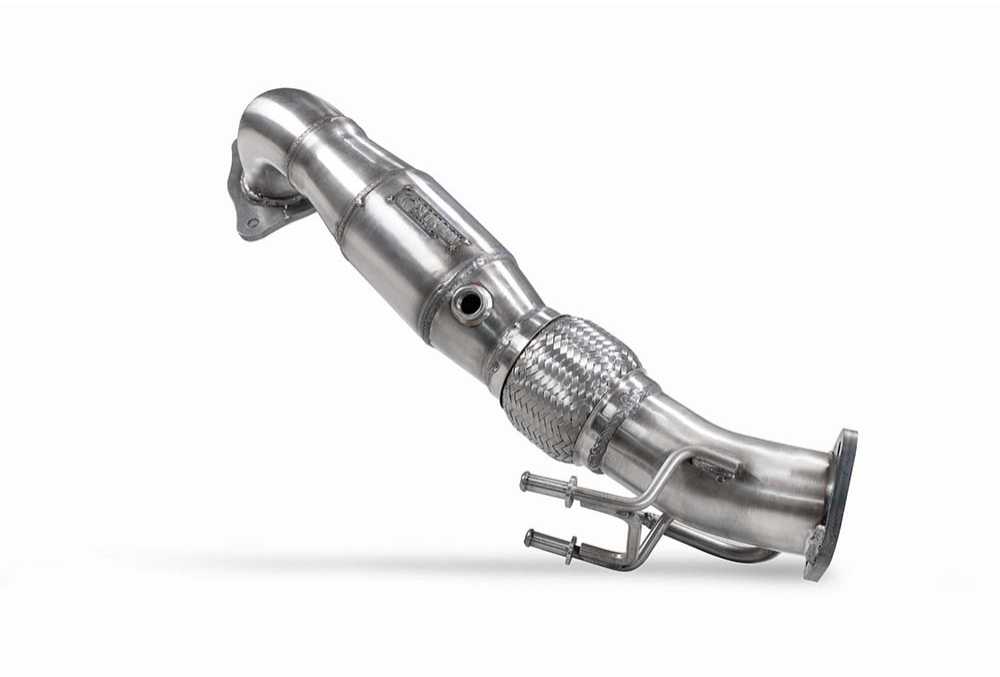 Scorpion Exhausts Ford Focus ST MK4 Hatch / Focus ST MK4 Estate Downpipe With A High Flow Sports Catalyst