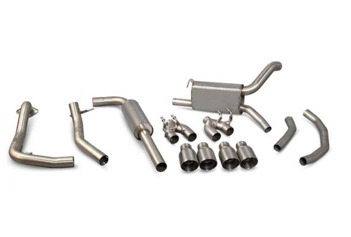 Scorpion Exhausts Honda Civic Type R FK2 (LHD) Resonated Cat-Back System - Afbeelding 2