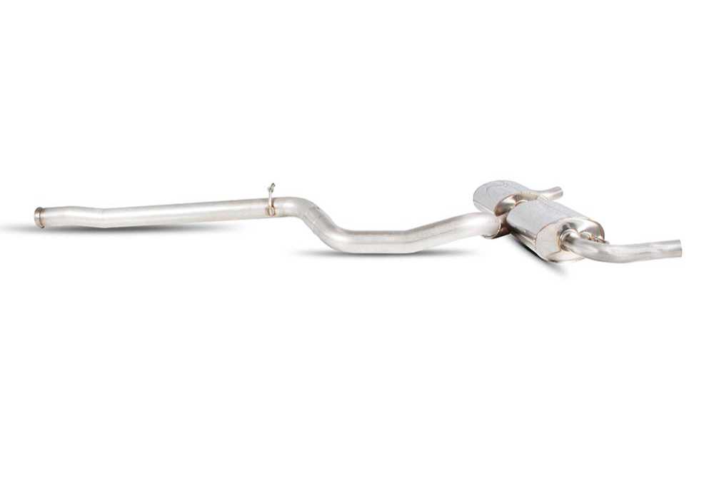 Scorpion Exhausts Renault Clio MK4 RS 200 EDC Non-Resonated Cat-Back System - Afbeelding 2