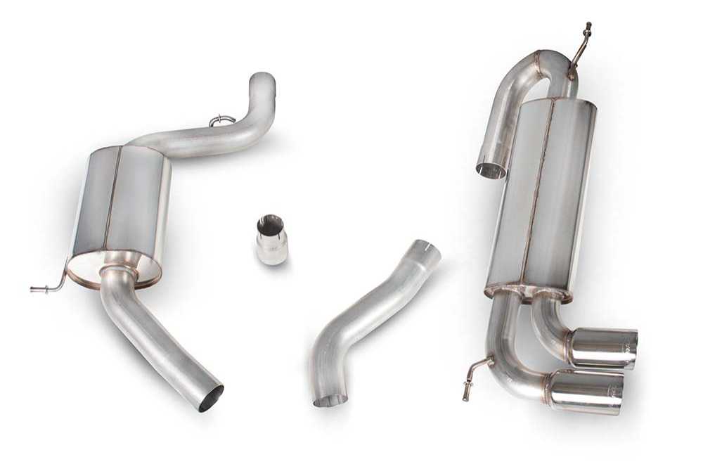 Scorpion Exhausts Volkswagen Golf MK5 Gti & Edition 30 Resonated Cat-Back System - Afbeelding 3
