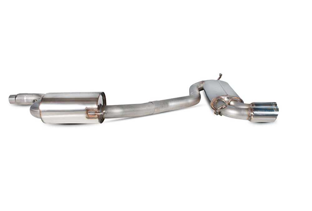 Scorpion Exhausts Volkswagen Golf MK5 Gti & Edition 30 Resonated Cat-Back System - Afbeelding 2