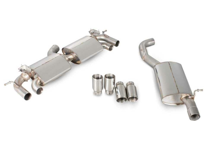 Scorpion Exhausts Volkswagen Golf Mk7 R Resonated Cat-Back System With Electronic Valves - Afbeelding 2