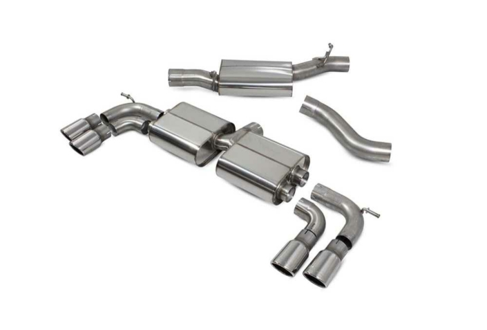Scorpion Exhausts Volkswagen Golf Mk7.5 R Facelift (GPF & Non GPF) Resonated Cat/Gpf Back System - Afbeelding 2