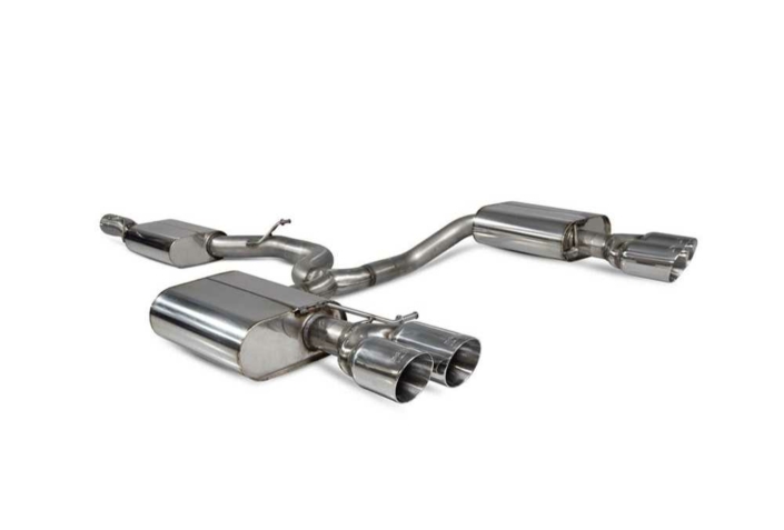 Scorpion Exhausts Volkswagen Golf Mk7.5 R Variant Facelift (Non GPF) Resonated Cat-Back System