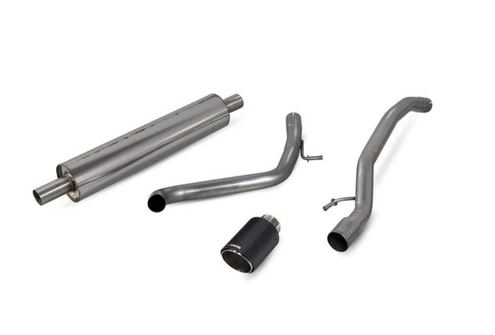 Scorpion Exhausts Volkswagen UP! GTI / 1.0 TSI Resonated Cat-Back System - Afbeelding 2