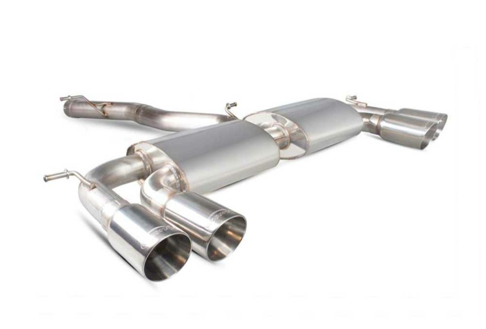 Scorpion Exhausts Volkswagen Golf Mk7 R Non-Resonated Cat-Back System With No Valves