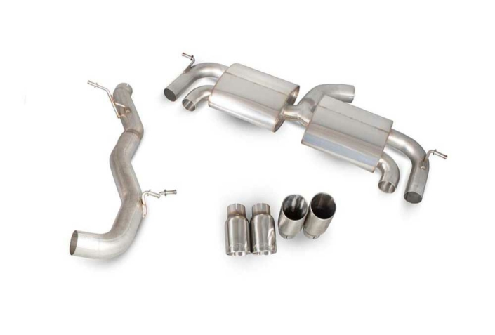 Scorpion Exhausts Volkswagen Golf Mk7 R Non-Resonated Cat-Back System With No Valves - Afbeelding 2