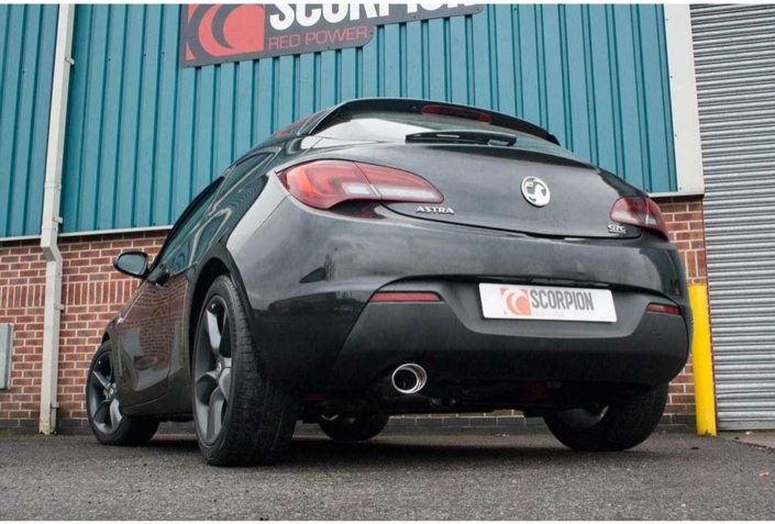 Scorpion Exhausts Opel Astra J GTC 1.4 Turbo Resonated Cat-Back System - Afbeelding 2