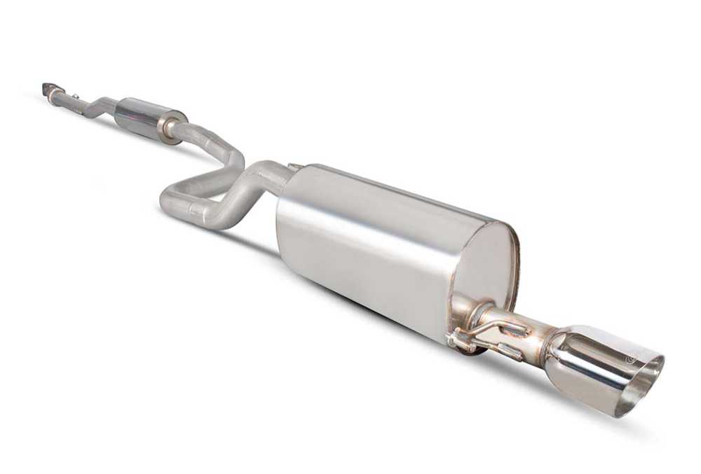 Scorpion Exhausts Opel Corsa D 1.4 Turbo Black Edition Resonated Cat-Back System