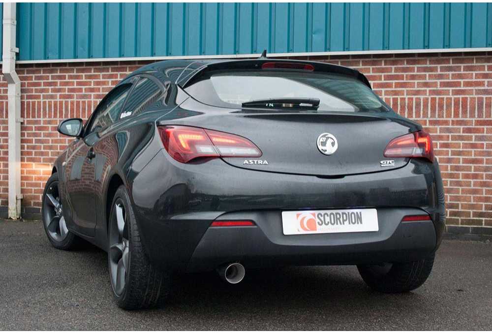 Scorpion Exhausts Opel Astra J GTC 1.4 Turbo Non Resonated Secondary Cat-Back System - Afbeelding 3