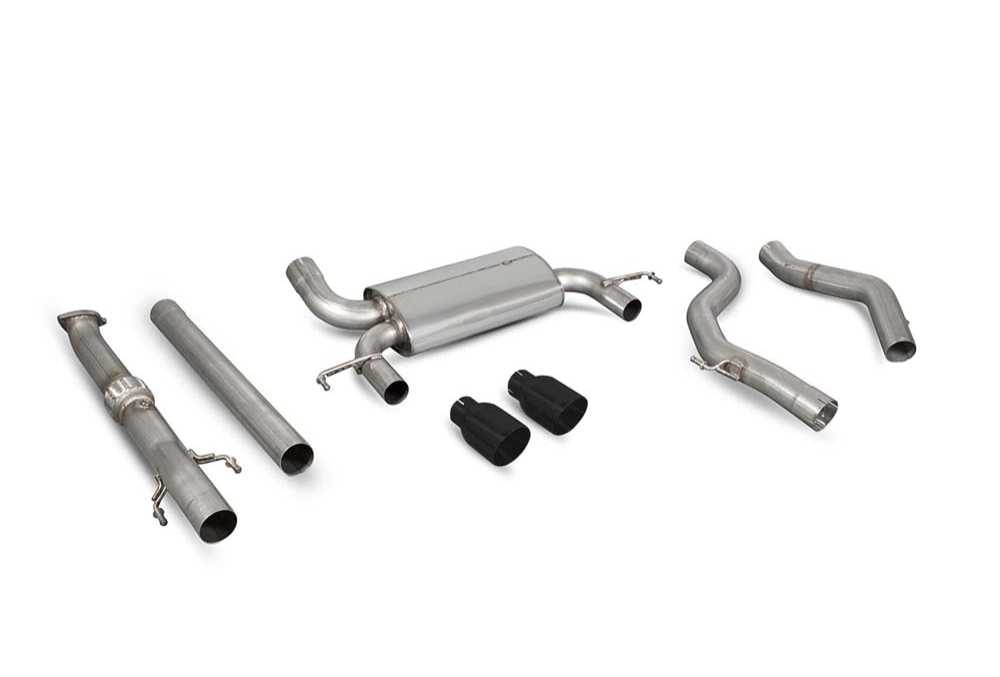 Scorpion Exhausts Opel Corsa E OPC Non-Resonated Cat-Back System - Afbeelding 3