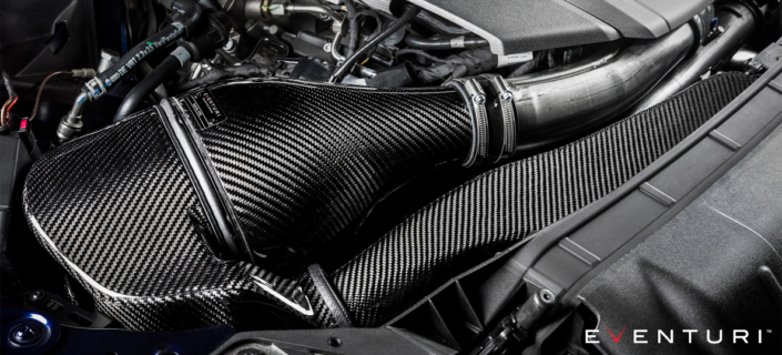 Eventuri Audi B9 RS5/RS4 Black Carbon intake with secondary duct - Afbeelding 3