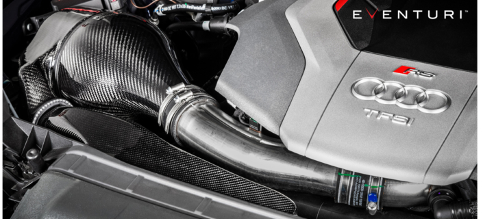 Eventuri Audi B9 RS5/RS4 Black Carbon intake with secondary duct - Afbeelding 4