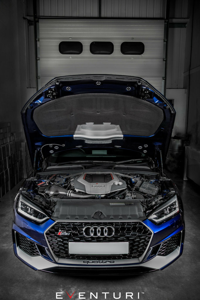 Eventuri Audi B9 RS5/RS4 Black Carbon intake with secondary duct - Afbeelding 6