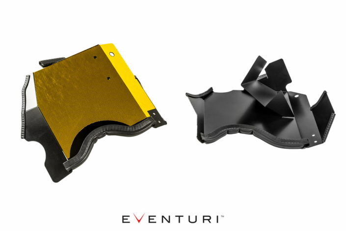 Eventuri BMW F9X M8 Black Carbon intake with shrouds - Afbeelding 6