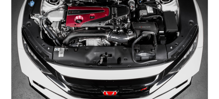 Eventuri Honda FK2 Civic Engine Cover Red and Black - Afbeelding 5