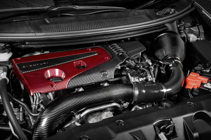 Eventuri Honda FK2 Civic Engine Cover Red and Black - Afbeelding 6