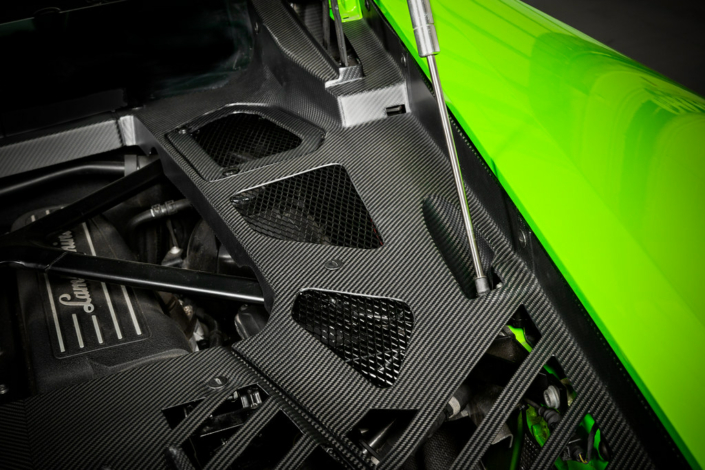 Eventuri Lamborghini Huracan Carbon Matte Engine Cover - Afbeelding 3