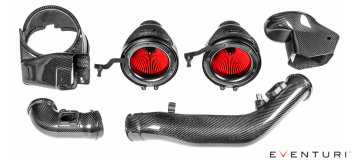 Eventuri BMW F87 M2 Competition (S55) Black Carbon intake