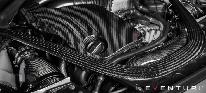 Eventuri BMW F87 M2 Competition (S55) Black Carbon intake - Afbeelding 2