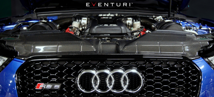 Eventuri Audi B8 RS4 Black Carbon Slam Panel Cover - Afbeelding 4