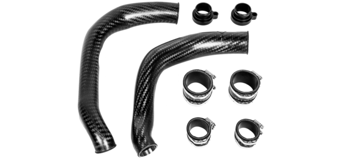 Eventuri BMW F82 M4 S55 Carbon Chargepipes - Set of 2 Upper Chargepipes