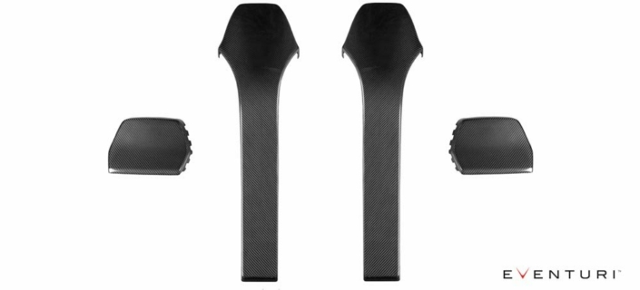 Eventuri BMW F82 M4 Black Carbon Seat Back Covers