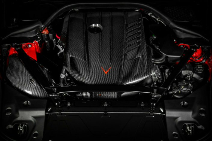 Eventuri Toyota MK5 Supra Carbon Engine cover - Afbeelding 3