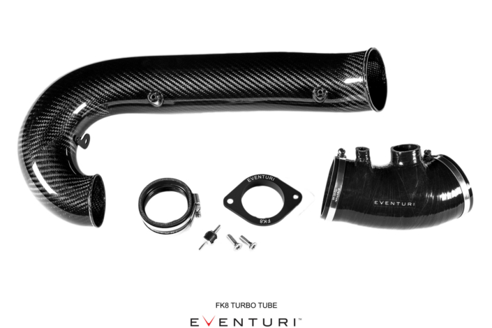 Eventuri Honda FK8 Civic Carbon Turbo Tube for V2 MAF tube