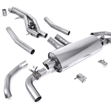 Milltek Audi SQ8 4.0 TFSI V8 Particulate Filter-back Uitlaatsysteem