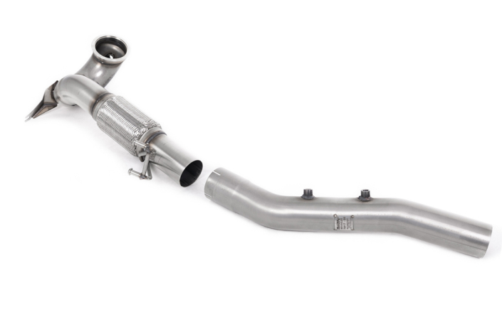 Milltek Volkswagen Golf Mk8 GTI Large-bore Downpipe and De-cat