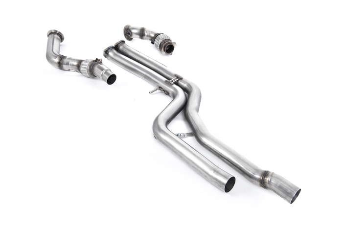 Milltek BMW 4 Series (F82/F83) M4 (incl. Competition) Large-bore Downpipe and De-cat