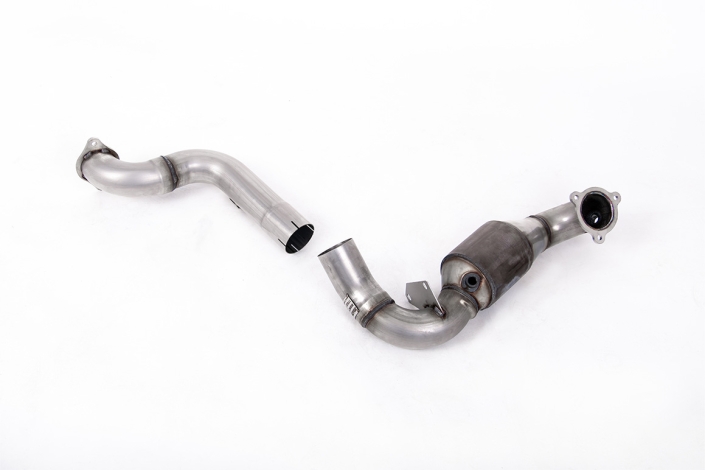 Milltek Mercedes CLA-Class (C118) CLA35 AMG Large Bore Downpipe and Hi-Flow Sports Cat