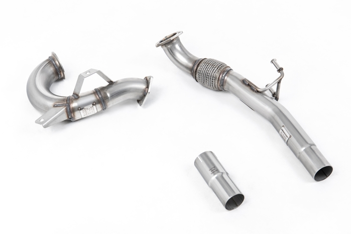 Milltek Volkswagen Up! GTI 1.0 TSI Large-bore Downpipe and De-cat