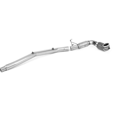 Milltek Volkswagen Golf Mk8 R Large Bore Downpipe and Hi-Flow Sports Cat