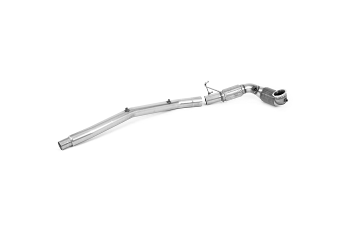 Milltek Volkswagen Golf Mk8 R Large Bore Downpipe and Hi-Flow Sports Cat