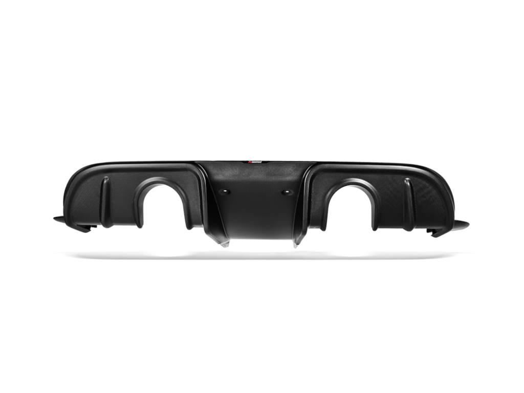 Akrapovic Porsche 718 Cayman Gt4 Rs / Spyder With Gpf (2022+) - Carbon Fiber Rear Diffuser - Matte