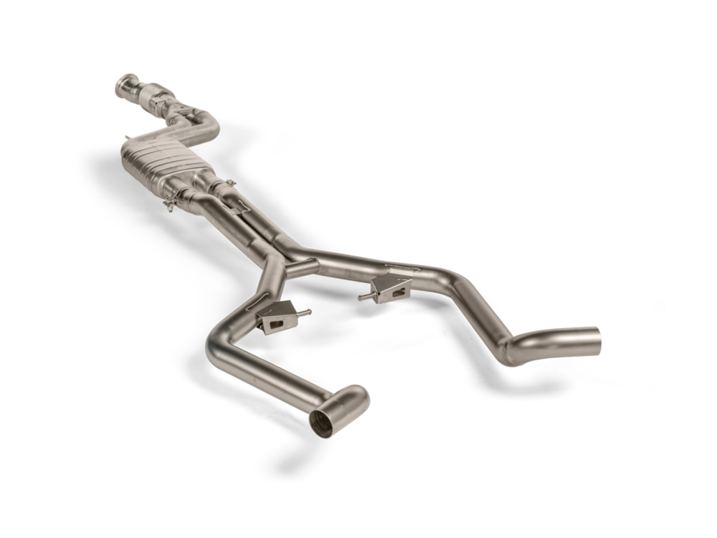Akrapovic Mercedes-Amg C63S (W/S206) Titanium Evolution Link Pipe Set Midpipes