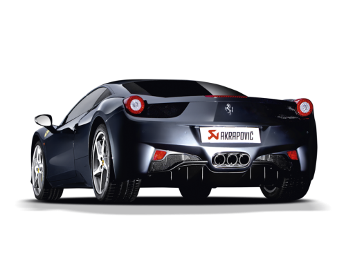 Akrapovic Ferrari 458 Italia / Spider "Slip On Line" Titanium Exhaust System - Afbeelding 4