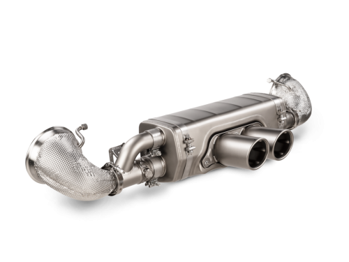 Akrapovic Porsche 911 Gt3 / Gt3 Touring (992) "Slip On" Race Line Adapterset - Afbeelding 2