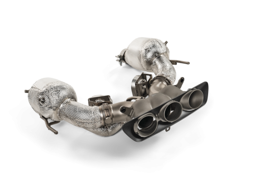 Akrapovic Ferrari 296 Gtb "Slip On Race Line" Titanium Exhaust System
