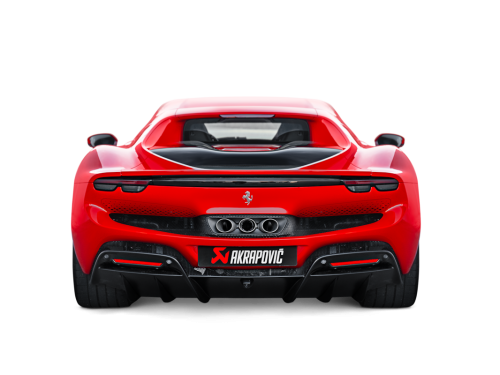 Akrapovic Ferrari 296 Gtb "Slip On Race Line" Titanium Exhaust System - Afbeelding 3