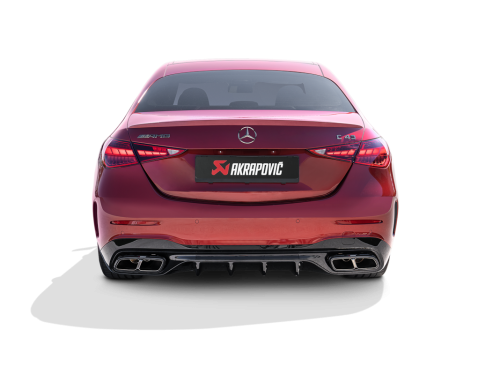 Akrapovic Mercedes-Amg C43 4Matic (W/S206) "Slip On Line" Titanium Exhaust System - Afbeelding 3