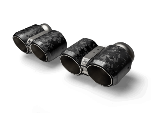 Akrapovic Bmw M3 (G80) Tail Pipe Set - Chopped Carbon
